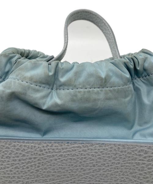 Maison Margiela（メゾンマルジェラ）Maison Margiela (メゾンマルジェラ) 5AC バケットバッグ スカイブルーの古着・服飾アイテム