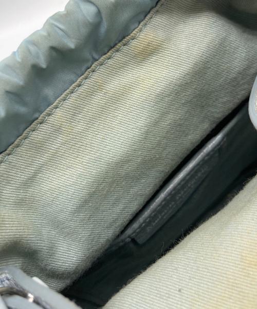 Maison Margiela（メゾンマルジェラ）Maison Margiela (メゾンマルジェラ) 5AC バケットバッグ スカイブルーの古着・服飾アイテム