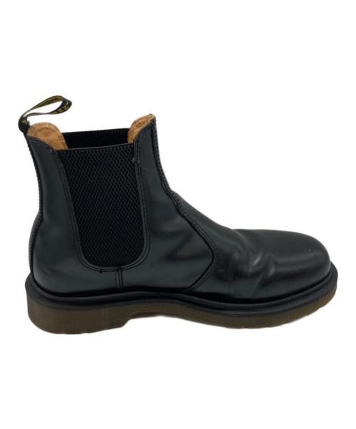 Dr.Martens（ドクターマーチン）Dr.Martens (ドクターマーチン) サイドゴアブーツ ブラック サイズ:	SIZE 8の古着・服飾アイテム