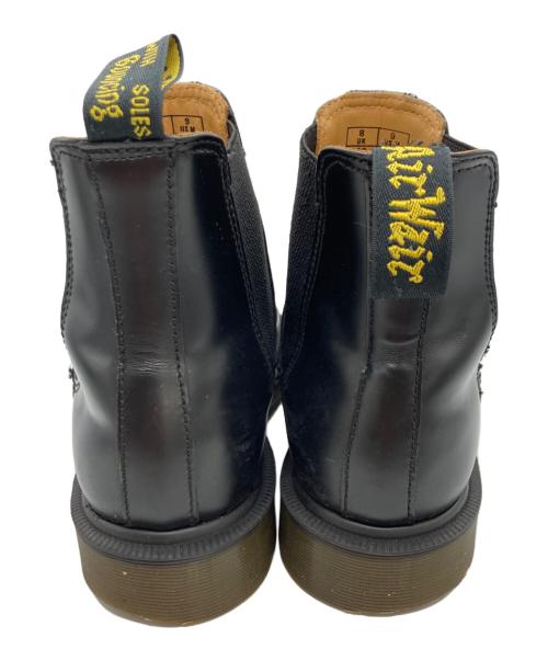 Dr.Martens（ドクターマーチン）Dr.Martens (ドクターマーチン) サイドゴアブーツ ブラック サイズ:	SIZE 8の古着・服飾アイテム