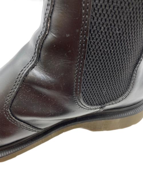 Dr.Martens（ドクターマーチン）Dr.Martens (ドクターマーチン) サイドゴアブーツ ブラック サイズ:	SIZE 8の古着・服飾アイテム