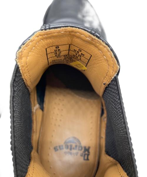 Dr.Martens（ドクターマーチン）Dr.Martens (ドクターマーチン) サイドゴアブーツ ブラック サイズ:	SIZE 8の古着・服飾アイテム