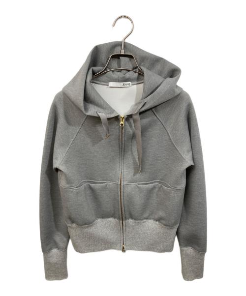 JENNE（ジェンヌ）JENNE (ジェンヌ) 日本製美ラインパーカー グレー サイズ:Mの古着・服飾アイテム