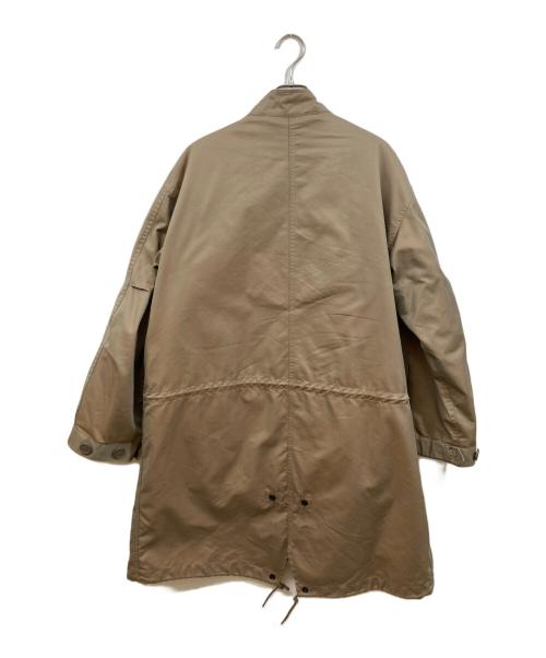 EDIFICE（エディフィス）EDIFICE (エディフィス) ライナー付きシャンブレーM-65 モッズコート ベージュ サイズ:SIZE Mの古着・服飾アイテム