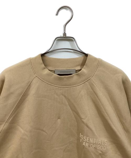 FOG ESSENTIALS（フィアオブゴッド エッセンシャル）FOG ESSENTIALS (フィアオブゴッド エッセンシャル) クルーネックスウェット ベージュ サイズ:	SIZE Lの古着・服飾アイテム