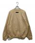 FOG ESSENTIALS (フィアオブゴッド エッセンシャル) クルーネックスウェット ベージュ サイズ:	SIZE L：8000円