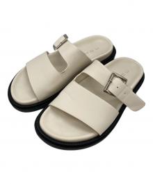 MOHI（モヒ）の古着「2ベルトフラットサンダル」｜アイボリー