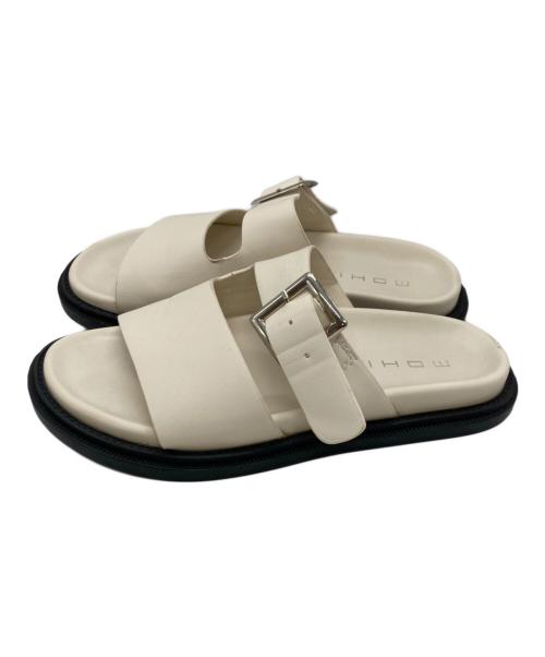 MOHI（モヒ）MOHI (モヒ) 2ベルトフラットサンダル アイボリー サイズ:SIZE 23.5cmの古着・服飾アイテム