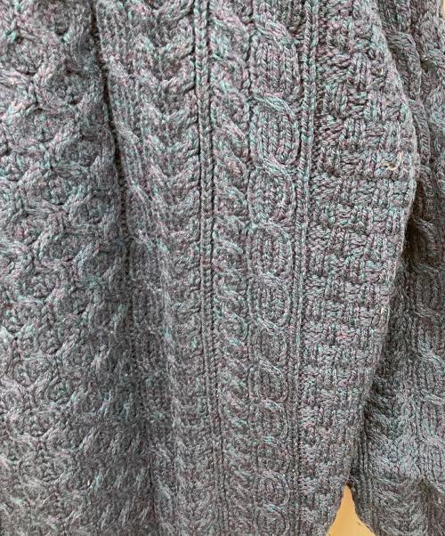 INVERALLAN（インバーアラン）INVERALLAN (インバーアラン) アランニット ネイビー サイズ:	SIZE Mの古着・服飾アイテム
