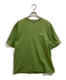 stussy（ステューシー）の古着「Stock Logo SS Crew」｜グリーン