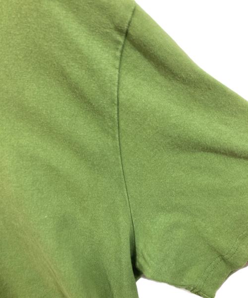 stussy（ステューシー）stussy (ステューシー) Stock Logo SS Crew グリーン サイズ:SIZE Lの古着・服飾アイテム