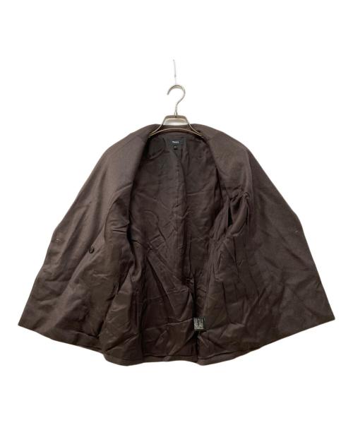theory（セオリー）theory (セオリー) SLEEK FLANNEL BOXY DB JKT ブラウン サイズ:SIZE　00の古着・服飾アイテム