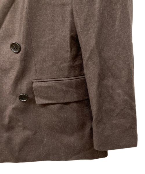 theory（セオリー）theory (セオリー) SLEEK FLANNEL BOXY DB JKT ブラウン サイズ:SIZE　00の古着・服飾アイテム