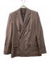 theory（セオリー）の古着「SLEEK FLANNEL BOXY DB JKT」｜ブラウン