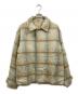 AURALEE（オーラリー）の古着「SURI ALPACA SHAGGY CHECK BLOUSON」｜アイボリー