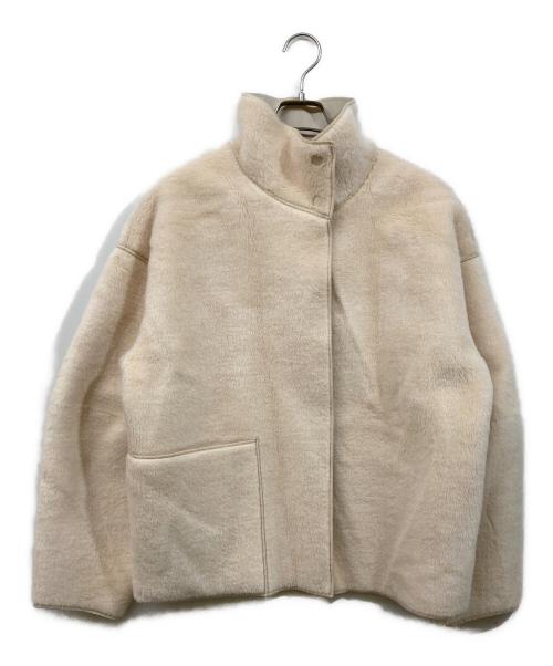 TODAYFUL（トゥデイフル）TODAYFUL (トゥデイフル) Standcollar Boa Jacket ベージュ サイズ:	SIZE 36の古着・服飾アイテム