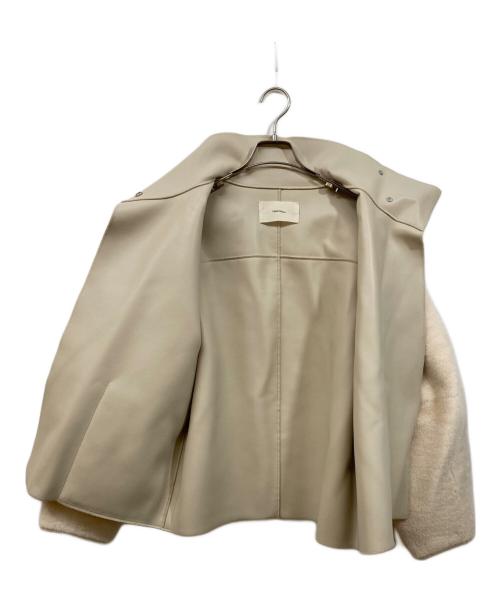 TODAYFUL（トゥデイフル）TODAYFUL (トゥデイフル) Standcollar Boa Jacket ベージュ サイズ:	SIZE 36の古着・服飾アイテム