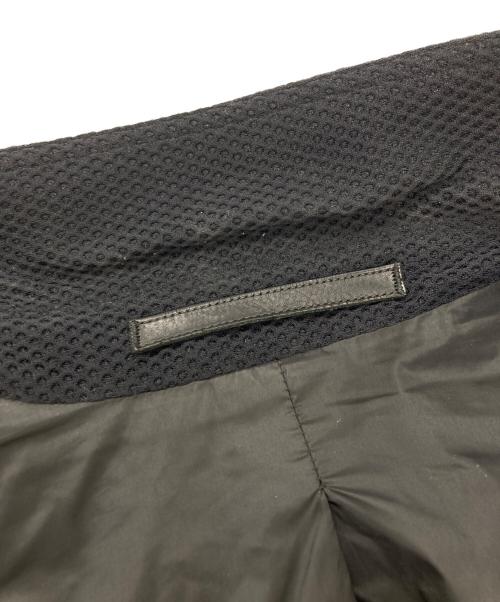 GIORGIO ARMANI（ジョルジョアルマーニ）GIORGIO ARMANI (ジョルジョアルマーニ) メッシュテーラードジャケット ブラック サイズ:	SIZE 48の古着・服飾アイテム