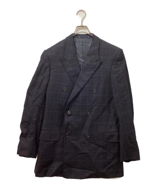 dunhill（ダンヒル）dunhill (ダンヒル) テーラードジャケット ブラック サイズ:48の古着・服飾アイテム
