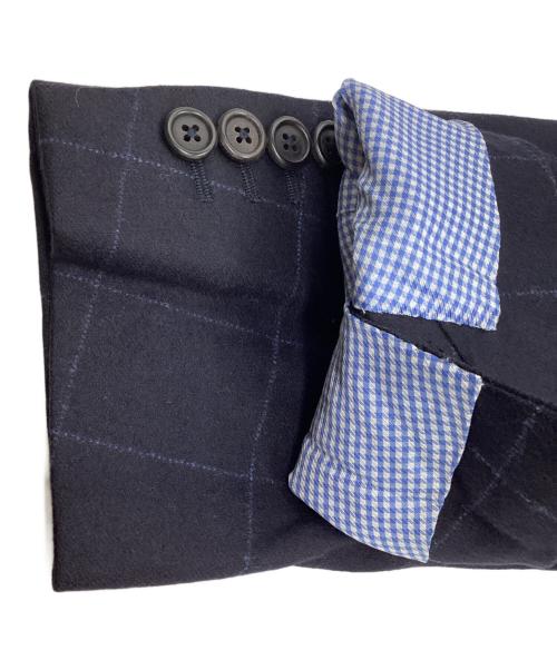 dunhill（ダンヒル）dunhill (ダンヒル) テーラードジャケット ブラック サイズ:48の古着・服飾アイテム