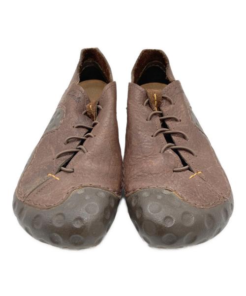 CLARKS（クラークス）CLARKS (クラークス) スリッポン ブラウン サイズ:SIZE 7(25~25.5)の古着・服飾アイテム
