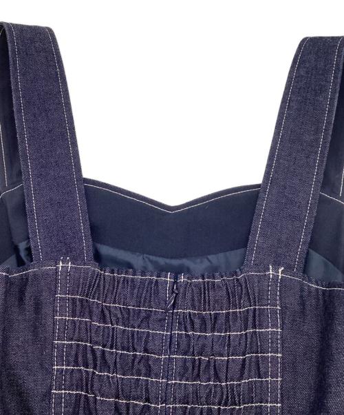 Rirandture（リランドチュール）Rirandture (リランドチュール) レースはぎコルセットワンピース ネイビー サイズ:	SIZE 1の古着・服飾アイテム