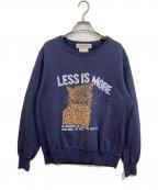 REMI RELIEFレミレリーフ）の古着「プリントスウェット」｜ネイビー
