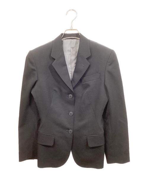 Jean Paul Gaultier FEMME（ジャンポールゴルチエ フェム）Jean Paul Gaultier FEMME (ジャンポールゴルチエ フェム) 背面切替ジャケット ブラック サイズ:40の古着・服飾アイテム