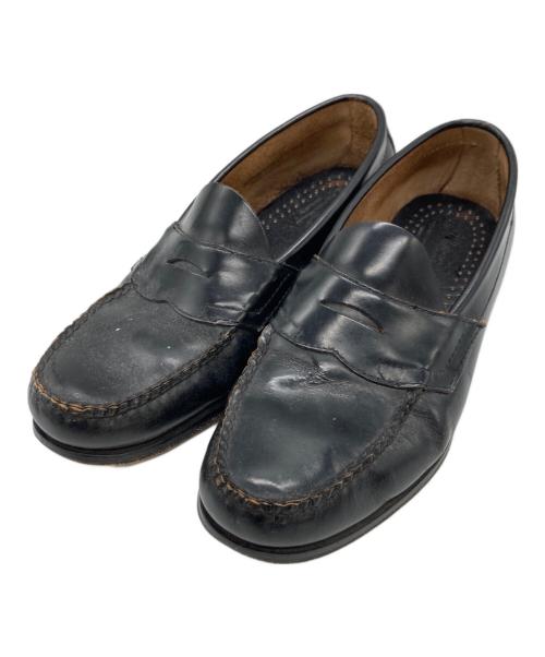 G.H.BASS（ジーエイチバス）G.H.BASS (ジーエイチバス) WEEJUNS LOGAN ブラック サイズ:	SIZE 8 1/2の古着・服飾アイテム