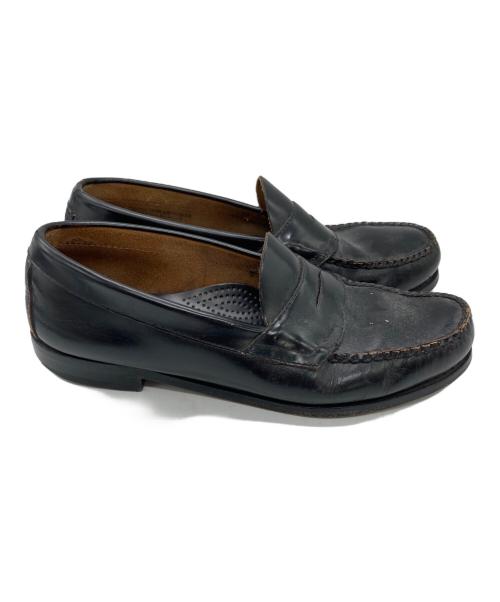 G.H.BASS（ジーエイチバス）G.H.BASS (ジーエイチバス) WEEJUNS LOGAN ブラック サイズ:	SIZE 8 1/2の古着・服飾アイテム