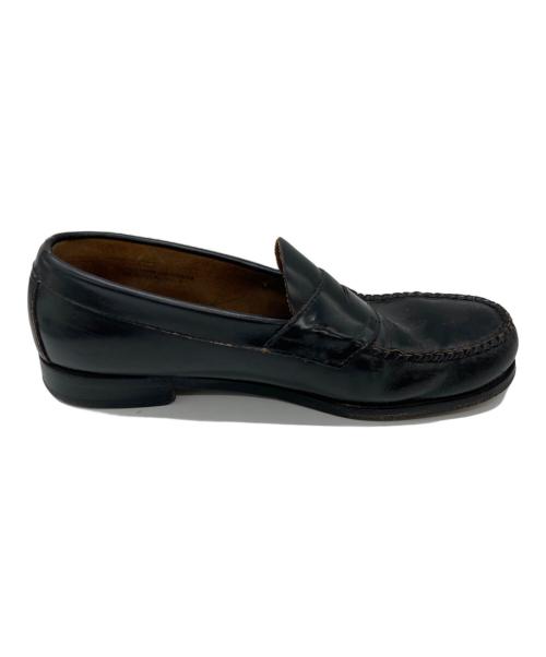 G.H.BASS（ジーエイチバス）G.H.BASS (ジーエイチバス) WEEJUNS LOGAN ブラック サイズ:	SIZE 8 1/2の古着・服飾アイテム