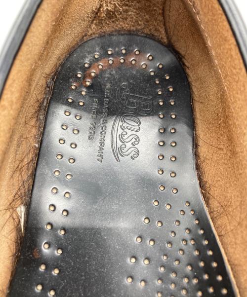 G.H.BASS（ジーエイチバス）G.H.BASS (ジーエイチバス) WEEJUNS LOGAN ブラック サイズ:	SIZE 8 1/2の古着・服飾アイテム