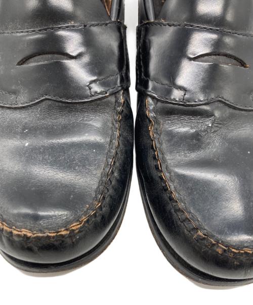 G.H.BASS（ジーエイチバス）G.H.BASS (ジーエイチバス) WEEJUNS LOGAN ブラック サイズ:	SIZE 8 1/2の古着・服飾アイテム