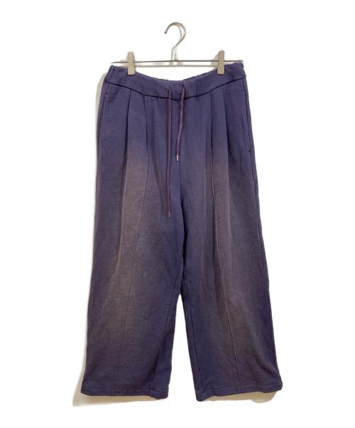 DAIRIKU（ダイリク）DAIRIKU (ダイリク) Sunburn Vintage Wide Sweater Pants パープル サイズ:	SIZE 31の古着・服飾アイテム