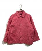TOUGHERタファー）の古着「NOB HILL JACKET（ノブヒルジャケット）」｜ピンク