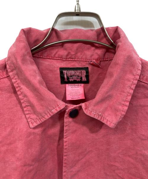 TOUGHER（タファー）TOUGHER (タファー) NOB HILL JACKET（ノブヒルジャケット） ピンク サイズ:	SIZE Mの古着・服飾アイテム
