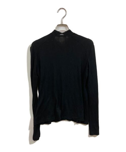 ISSEY MIYAKE（イッセイミヤケ）ISSEY MIYAKE (イッセイミヤケ) カーディガン ブラック サイズ:	SIZE 2の古着・服飾アイテム