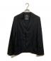 Y's（ワイズ）の古着「ウールギャバジンシャツジャケット」｜ブラック