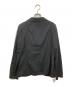 Y's (ワイズ) ウールギャバジンシャツジャケット ブラック サイズ:	SIZE 2：10000円