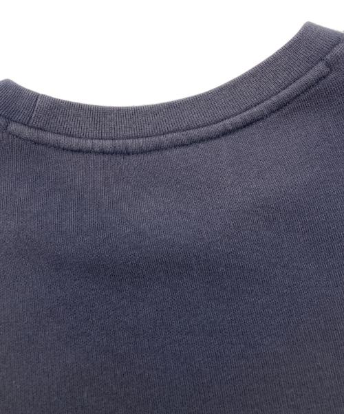 EMPORIO ARMANI（エンポリオ アルマーニ）EMPORIO ARMANI (エンポリオ アルマーニ) ラバーロゴ クルーネックスウェット ネイビー サイズ:	SIZE Lの古着・服飾アイテム