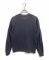 EMPORIO ARMANI (エンポリオ アルマーニ) ラバーロゴ クルーネックスウェット ネイビー サイズ:	SIZE L：6000円