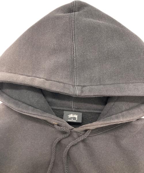 stussy（ステューシー）stussy (ステューシー) Basic Stussy Hoodie ブラック サイズ:Sの古着・服飾アイテム
