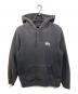 stussy（ステューシー）の古着「Basic Stussy Hoodie」｜ブラック