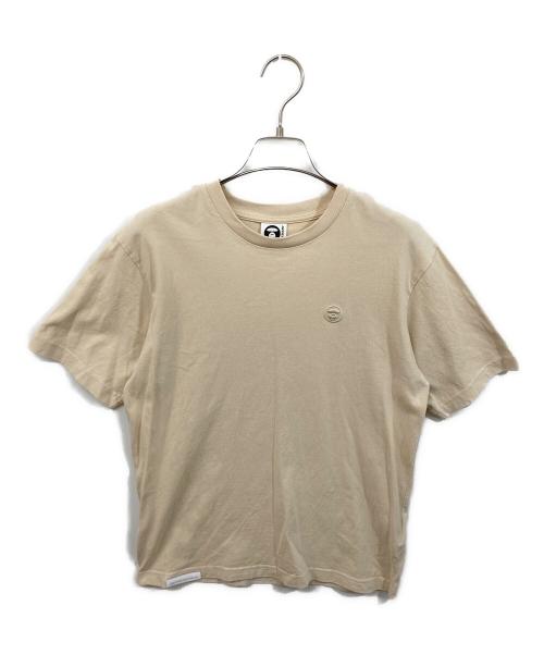 Aape BY A BATHING APE（エーエイプ バイ アベイシングエイプ）Aape BY A BATHING APE (エーエイプ バイ アベイシングエイプ) AAPE NOW TEE ベージュ サイズ:Mの古着・服飾アイテム