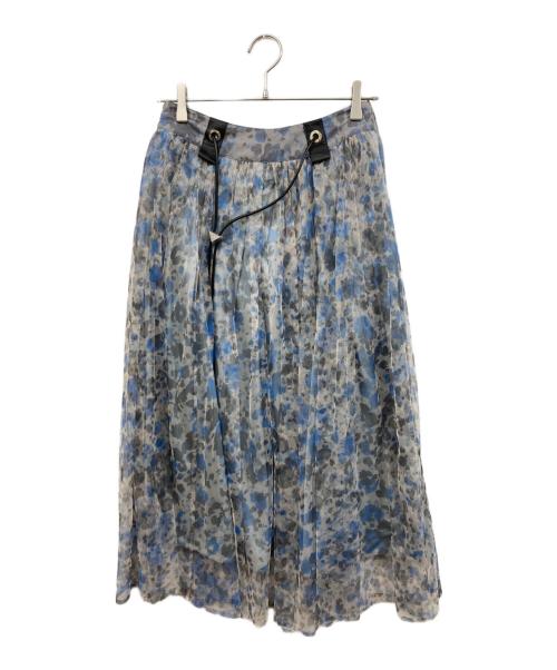 PRIDE（プライド）PRIDE (プライド) アニマルチュール スカート スカイブルー サイズ:36の古着・服飾アイテム