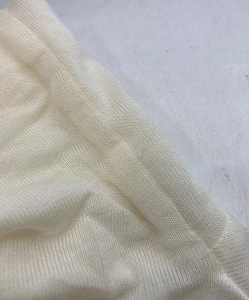 MORABITO（モラビト）MORABITO (モラビト) シルクカシミアタートルネックニット アイボリー サイズ:38の古着・服飾アイテム