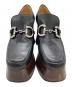 GUCCI (グッチ) Platform Loafer with Horsebit /ホースビットパンプス ブラック サイズ:	SIZE 36：18000円