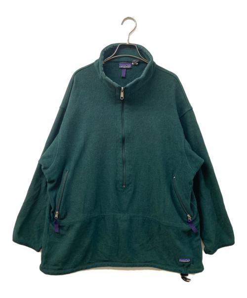 Patagonia（パタゴニア）Patagonia (パタゴニア) ハーフジップフリースジャケット グリーン サイズ:XLの古着・服飾アイテム