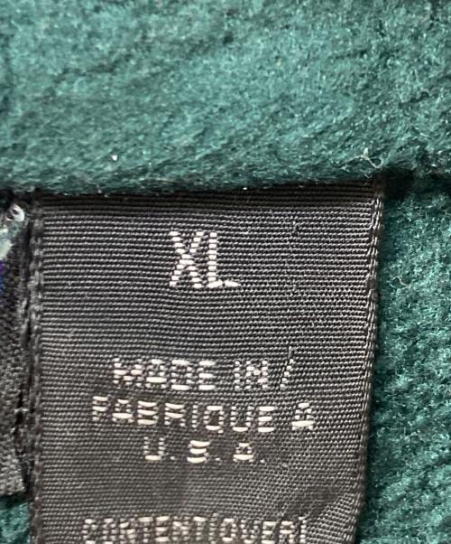 Patagonia（パタゴニア）Patagonia (パタゴニア) ハーフジップフリースジャケット グリーン サイズ:XLの古着・服飾アイテム