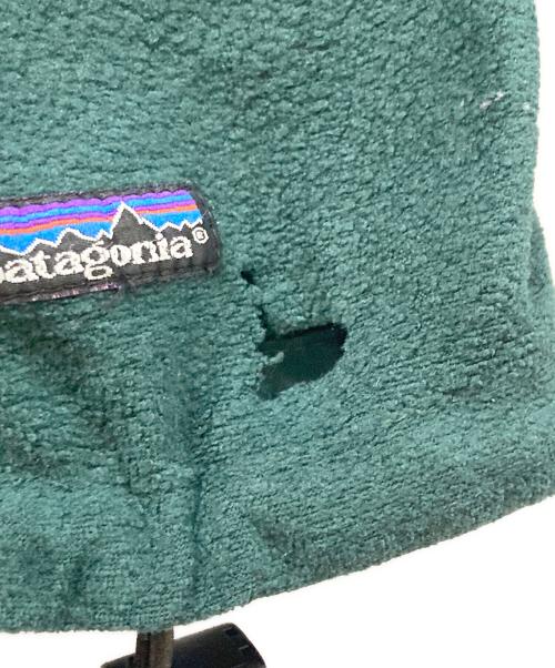 Patagonia（パタゴニア）Patagonia (パタゴニア) ハーフジップフリースジャケット グリーン サイズ:XLの古着・服飾アイテム